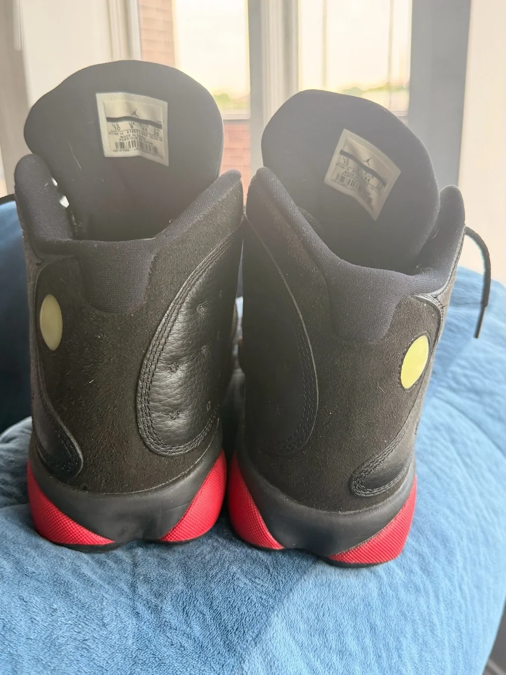 Air Jordan 13 Retro Bred – Men’s Size 10 – Black/True Red